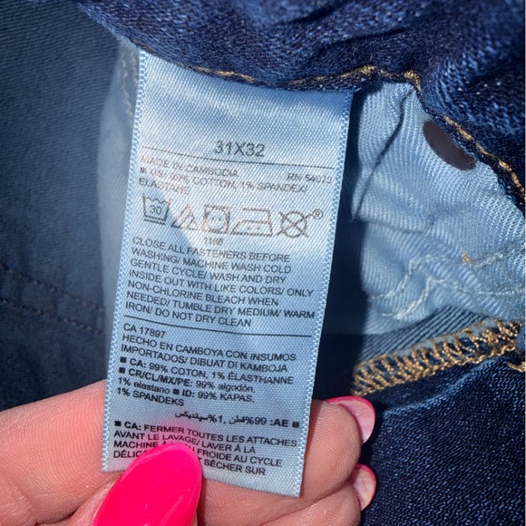 Old Navy Men’s Straight Jeans 31x32 Built Tough Denim Bundle 2 Pair - Picture 6 of 10